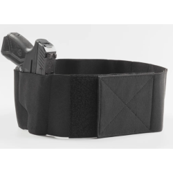 Core-Defender Belly Band Holster, Black, Medium