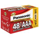 Panasonic Alkaline Size “AAA” Plus Power (48-Pack)