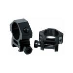 UTG RINGS 30MM LOW PROFILE MATTE BLACK PICATINNY/WEAVER