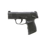 Sig Sauer, P365, Striker Fired, Semi-automatic, Polymer Frame Pistol, Sub-Compact, 9MM, 3.1" Barrel, Nitron Finish, Black, XRAY3 Night Sights