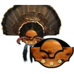 MOUNTAIN MIKE'S BEARD MASTER TURKEY PLAQUE KIT