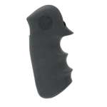 Hogue 47000 Monogrip Finger Grooves Black Rubber with Finger Grooves for Colt King Cobra, Anaconda