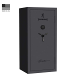 Hunter Series- 33 Gun- Textured Charcoal Color- Black Chrome Hardware- Electronic Lcok