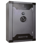 Browning Hawg Deluxe-49 Gun- Metal Color- Clear Metal Hardware- Electronic Lock