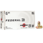 Federal RTP45230 Range & Target 45ACP 230gr Full Metal Jacke..