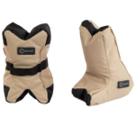 CALDWELL AR TACTICAL DEADSHOT COMBO — FRONT + REAR REST BAGS (FILLED) — AR-15/AR-10 MAG CLEARANCE — DUAL-CONFIG REAR BAG (M4 OR A2 STOCKS)