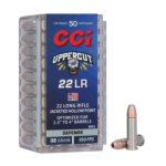 CCI UPPERCUT 22LR 32GR JHP 950FPS 50RD 100BX/CS