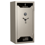 Hunter Series-33 Gun- Textured Putty Color- Black Chrome Hardware- Electronic Lock- Flag