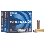 Federal C32HRA Champion Training 32H&R Mag 95gr Lead Semi Wadcutter 20 Per Box/25 Case