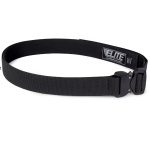 CO Shooters Belt with Cobra Buckle, Black, Large