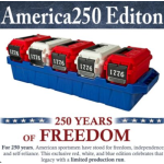 MTM 1776 – 250th LIMITED EDITION Multi-Can Ammo Crate with (5) Ammo Cans