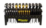 Wheeler 1081957 SAE/Metric Hex & Torx P-Handle Set Black Rubber Handle 30 Pieces