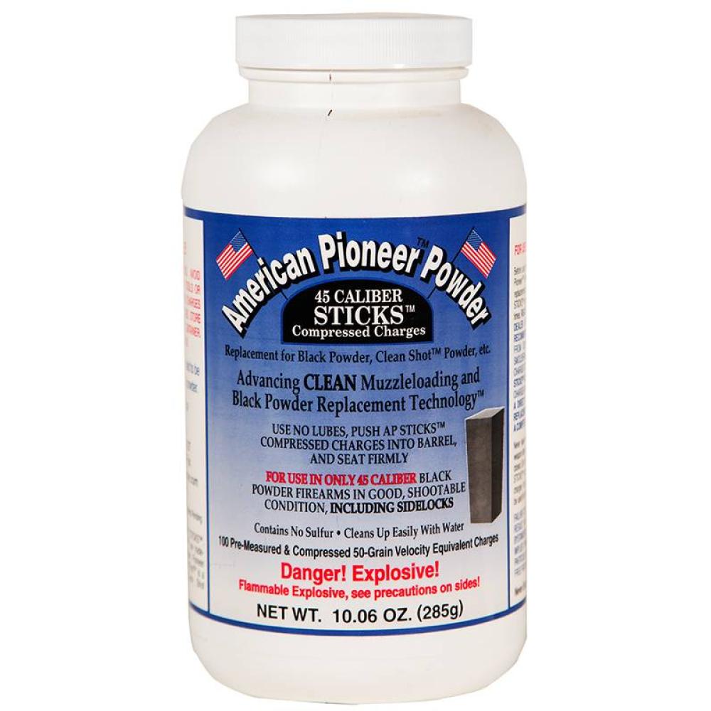 American Pioneer Powder Compressed Stick Charges 50 gr 1