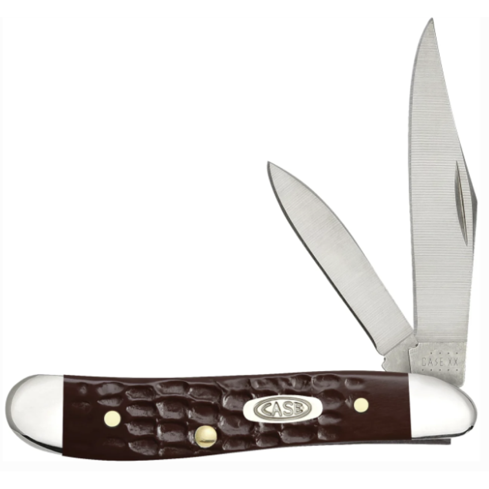 CASE PEANUT JIGGED BROWN SYNTHETIC