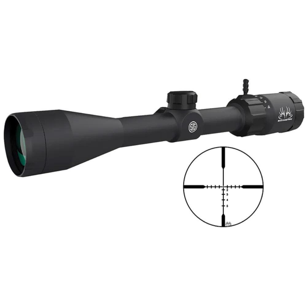 BUCKMASTERS 3-12X44 BDC BLACK SOBM43001 | RIFLESCOPE
