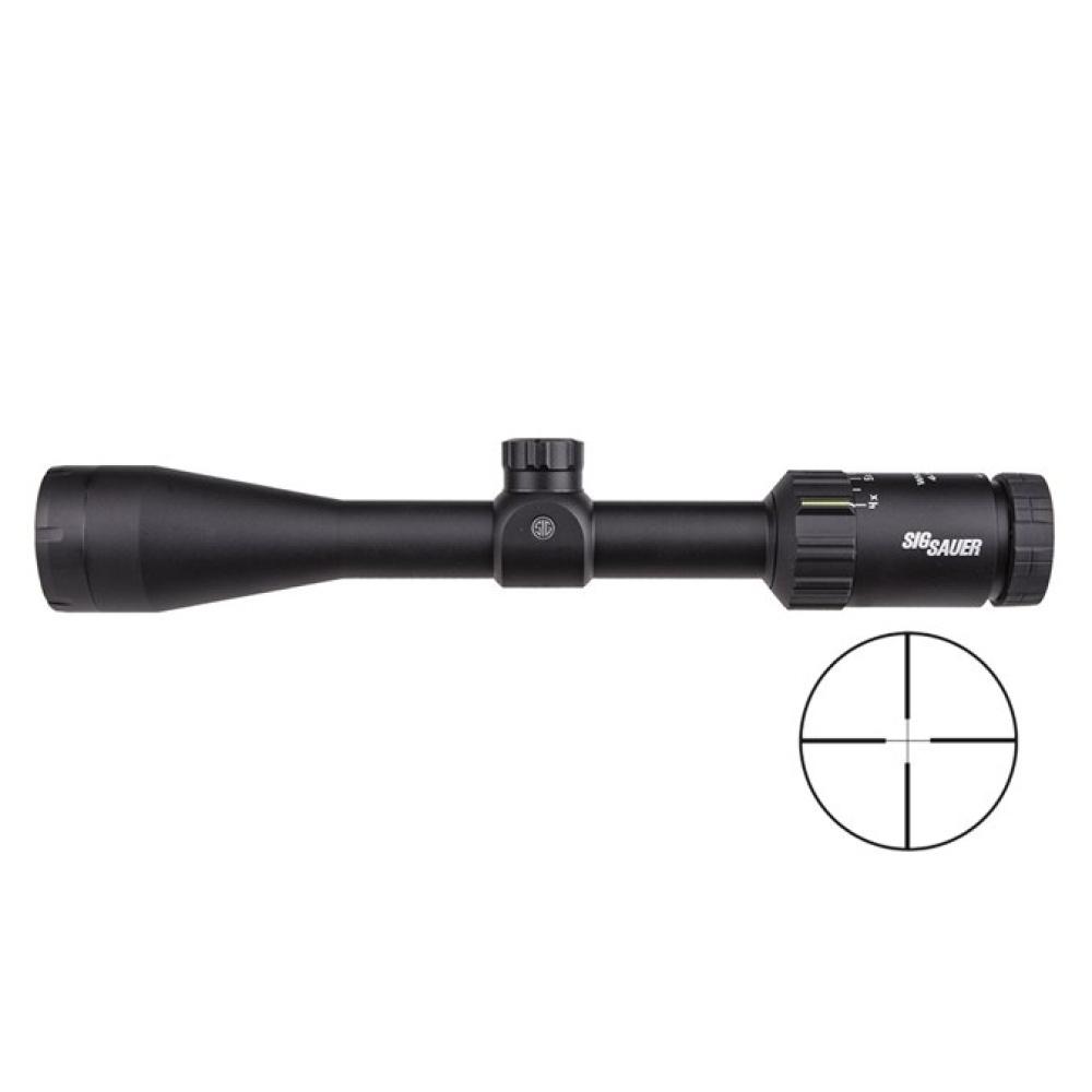 WHISKEY3 4-12X40 1" QUADPLX # QUADPLEX RETICLE