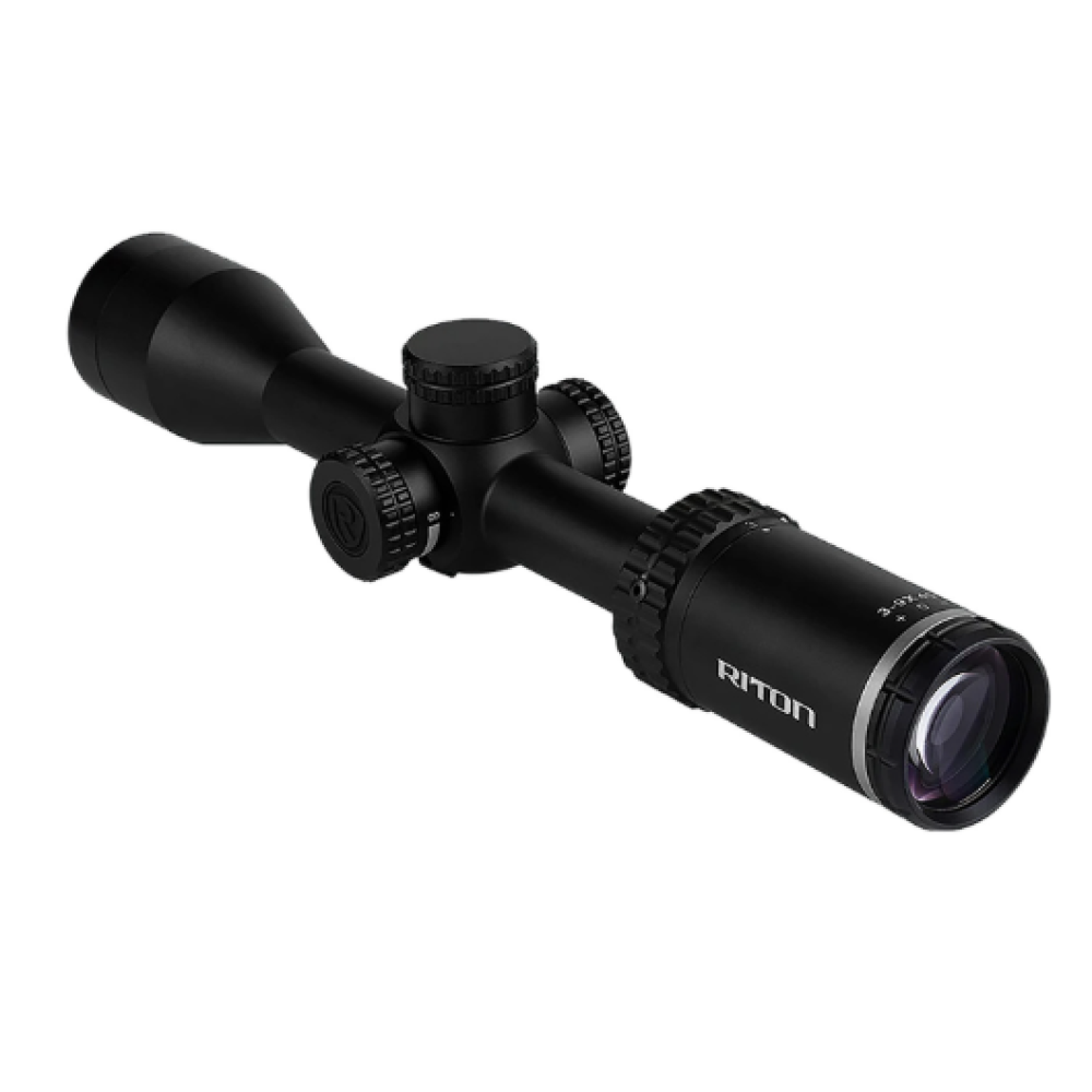 Riton Optics 1P39AS23 1 Primal Black 3-9x 40mm 1" Tube RHR Reticle