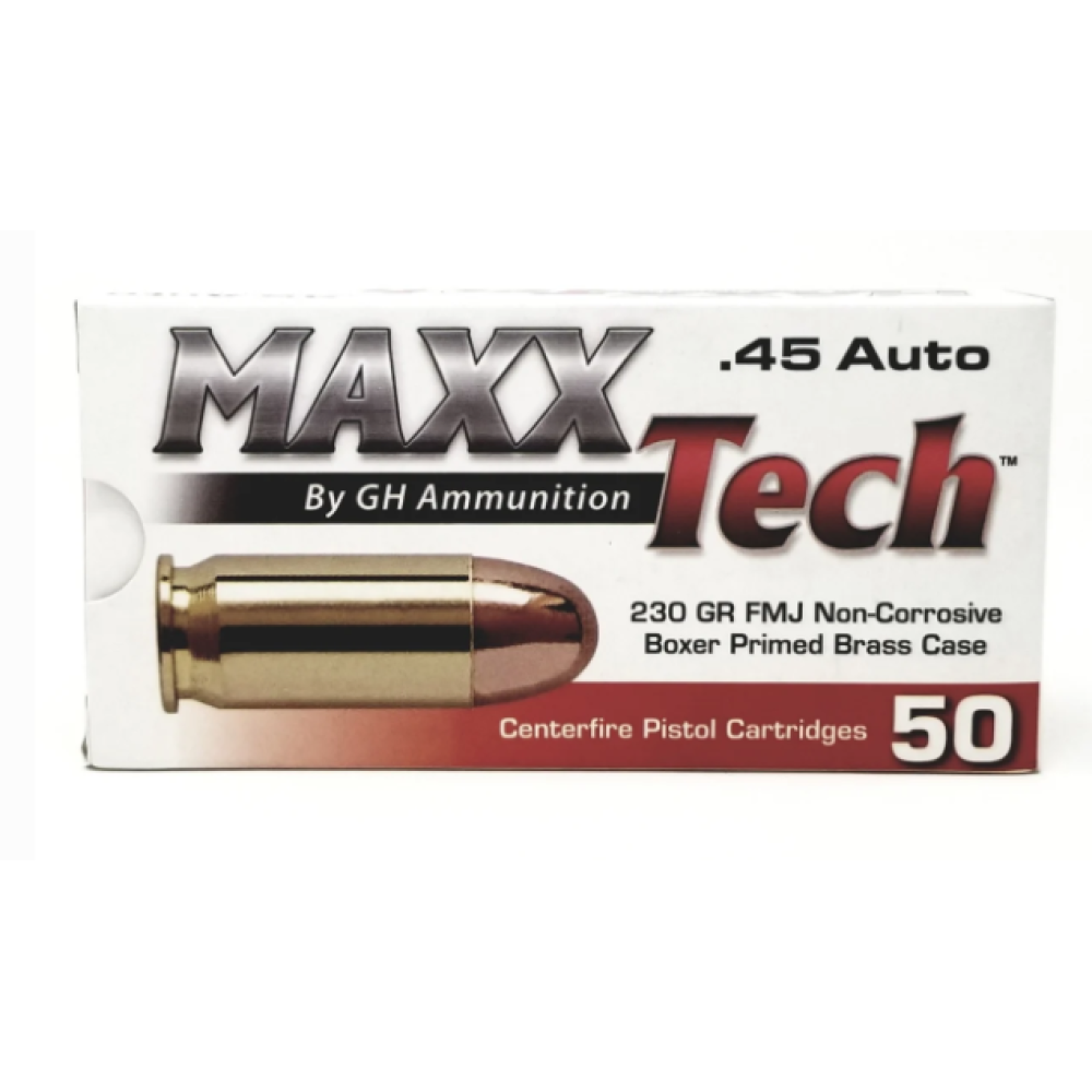 MAXXTECH 45 AUTO 230 GRAIN FMJ