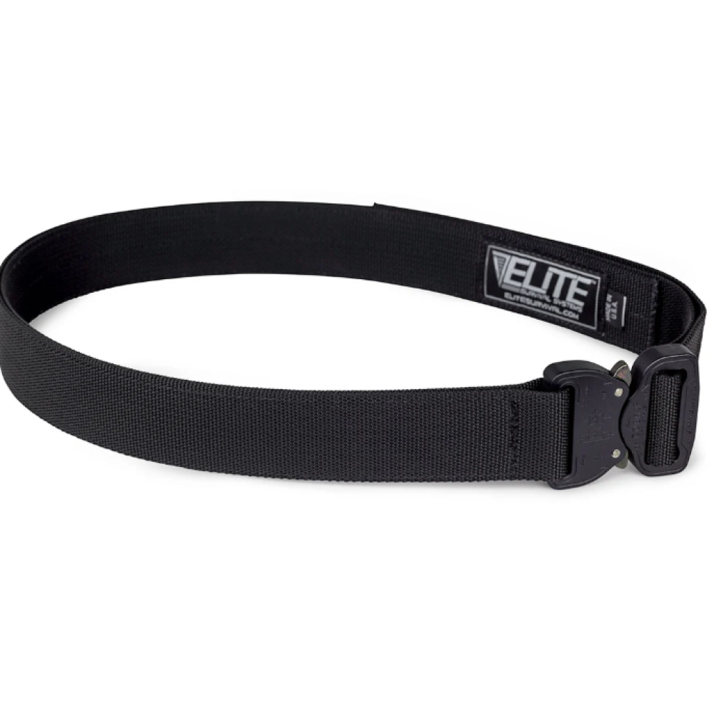 CO Shooters Belt with Cobra Buckle, Coyote, Large