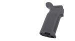 Magpul  Gray MOE-K2 Grip Aggressive Textured Gray Polymer