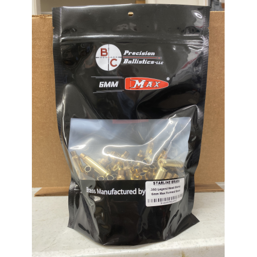 100 Ct -.350 Legend Headed - 6mm Max Brass Formed