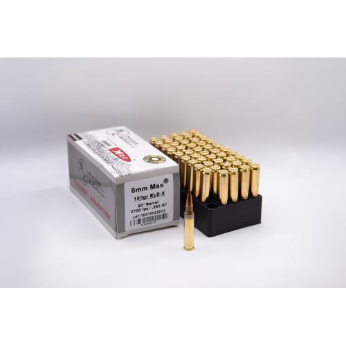 50 Rnd Box 6mm Max 103 ELD-X