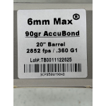 50 Rnd Box 6mm Max 90gr AccuBond