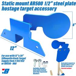 Static Mount Hostage - 12x20-1/2