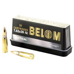 Belom 7.62x39 123g - 20 Rounds