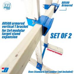 Target Stand T-Bracket - 2 Pack