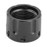 Thread Protector, Revolver Cylinder, Black Finish, 1/2X28