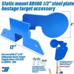 Static Mount Hostage - 12x20-1/2