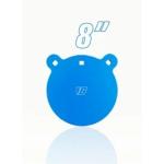 Round 8" Gong 1/2" AR500 - Blue