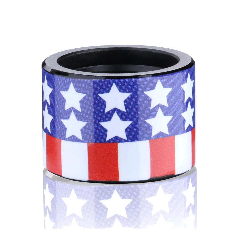 Thread Protector, American Flag Finish, 1/2X28