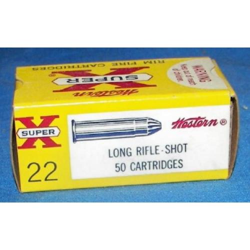 WESTERN SUPER-X 22LR 40gr. SPERCIAL DRY WAX            Box of 50