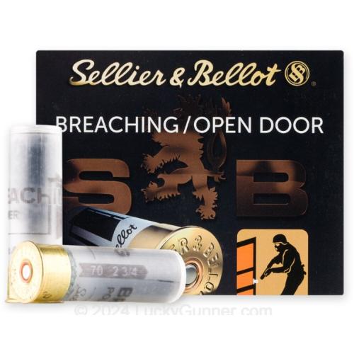 Sellier & Bellot 12Ga. 2 3/4IN Breaching Polymer Shot         Box