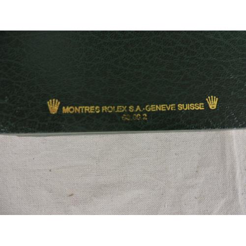 Original Dark Green Rolex Oyster Box