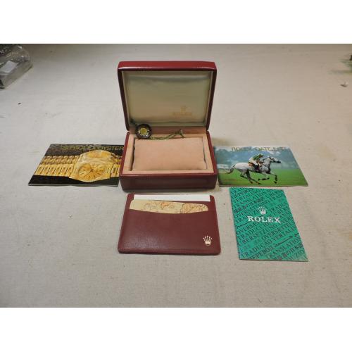 Rolex Red Ladies Watch Box