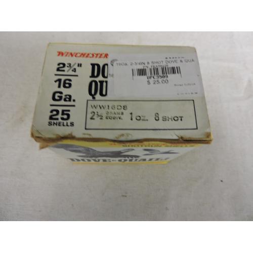 Federal 16Ga. 2-3/4IN 6 Shot Hi-Power                 Box of 25 S