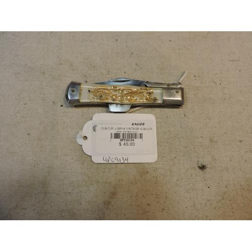 O.M.O.R J-260-4 VINTAGE O.M.O.R J -260-4 FOLDING KNIFE