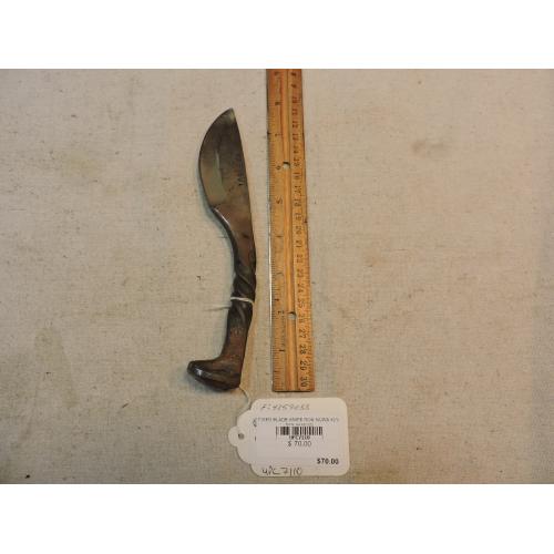 FIXED BLADE KNIFE RON NOWA #2156 TWISTED HANDLE