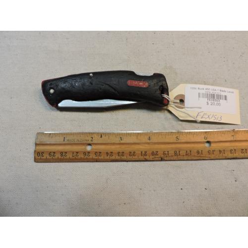 1996 Buck 450 USA 1 Blade Lockback Knife - Stainless Blade