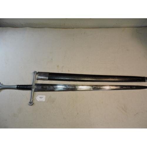 DARK SWORD ARMORY 48" Anduril LOTR Fantasy Sword w/ Scabbard