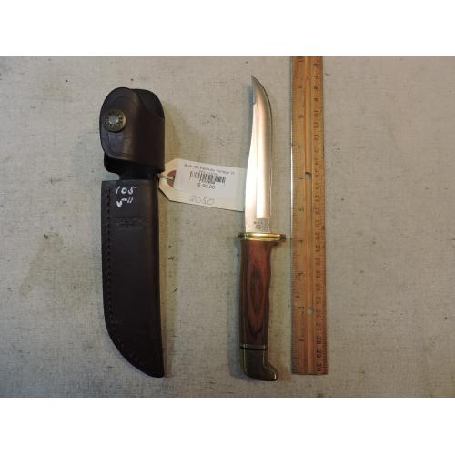 Buck 105 Pathfinder Heritage 100 Knife W/ Leather Sheath