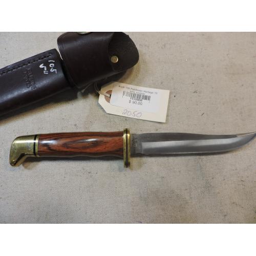 Buck 105 Pathfinder Heritage 100 Knife W/ Leather Sheath