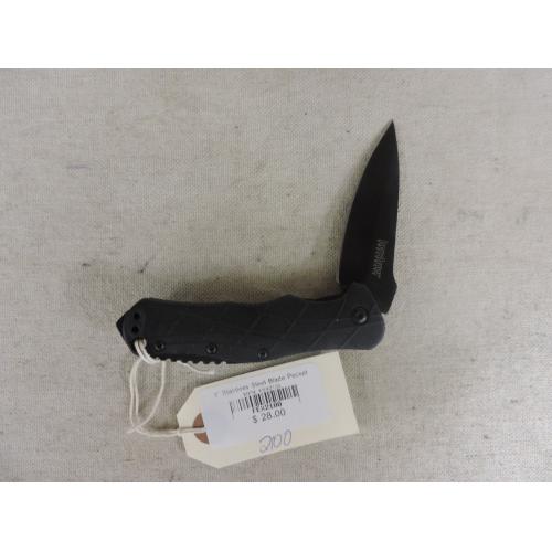 3" Stainless Steel Blade Pocket Knife | Kershaw RJ Tactical 3.0 1987