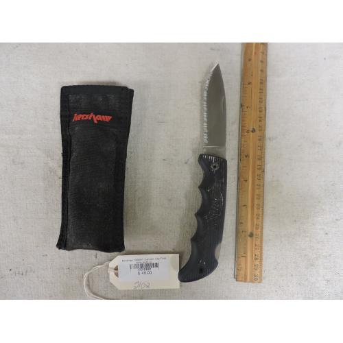 Kershaw 1066ST Canyon City Folding Knife Japan W/Sheath