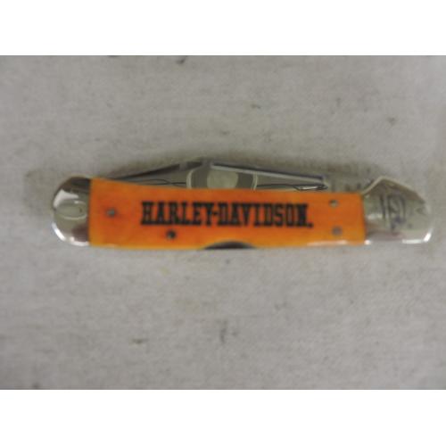 Case Harley Davidson 61549L Persimmon Orange Bone