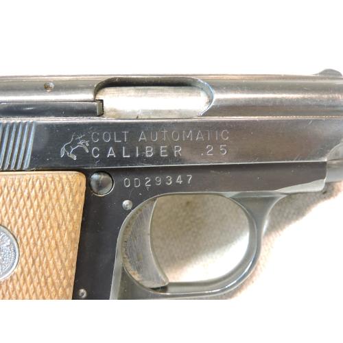 1971 Colt Junior .25acp Semi-Auto Pistol in Original Box