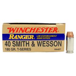 40 S&W  180gr T-Series   43 rds in box